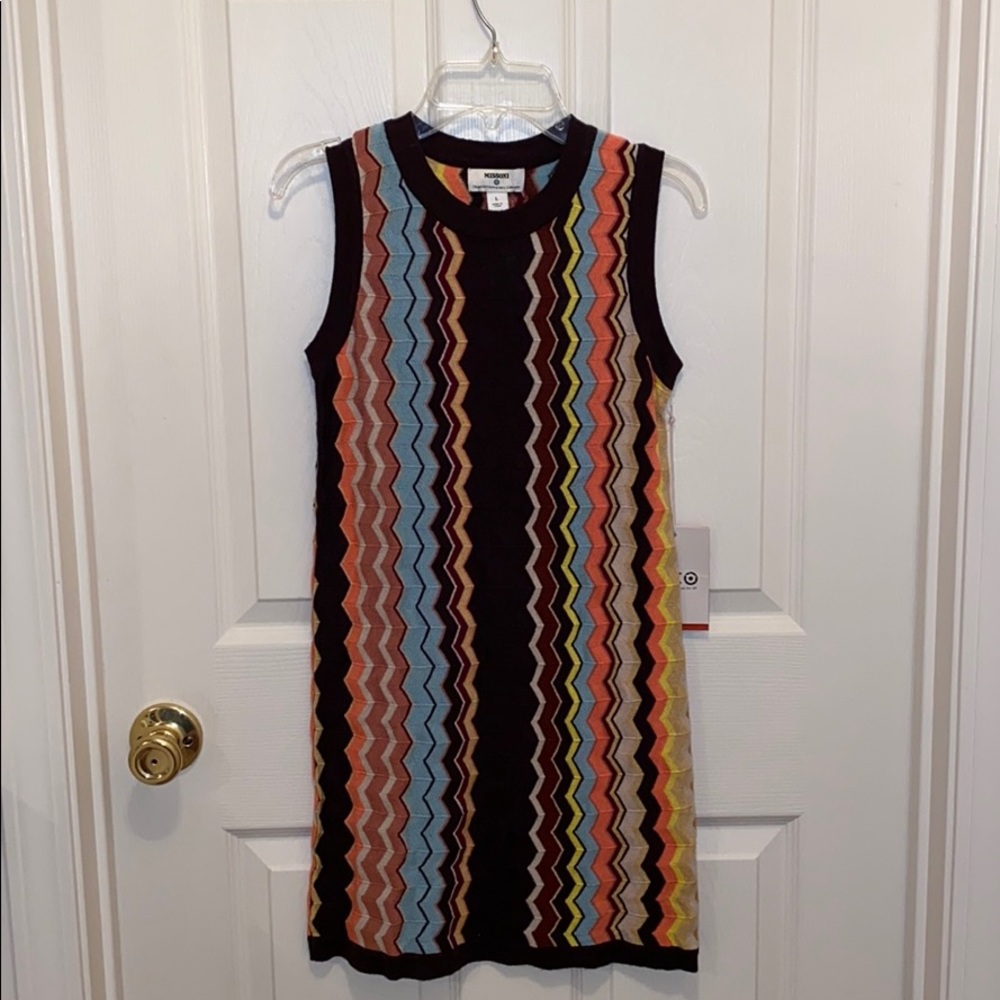 NWT; Missoni for Target zig zag chevron dress - Picture 10 of 15